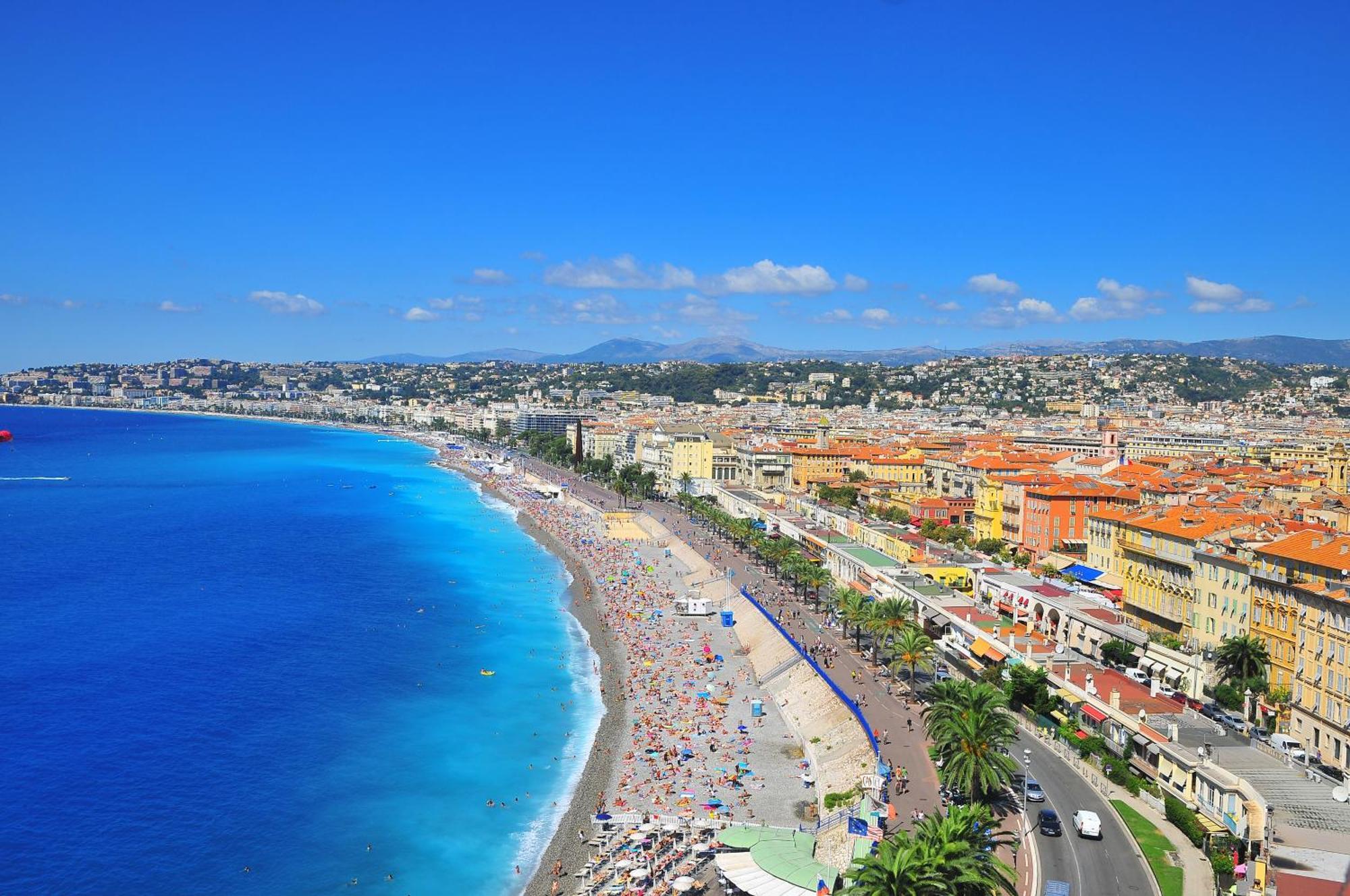 Le 323 Prom - 2 Chambres - Ac - Parking - Tram Et Supermarche Proches - Front De Mer نيس المظهر الخارجي الصورة